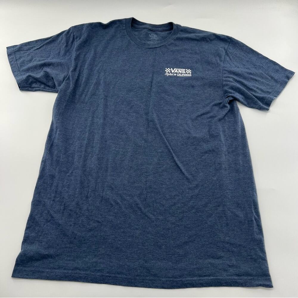 Vans Skateboarding Blue Men’s Short Sleeve T Shirt Large